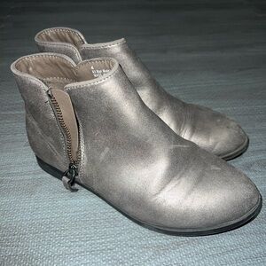 Stylish Gray Ankle Boots